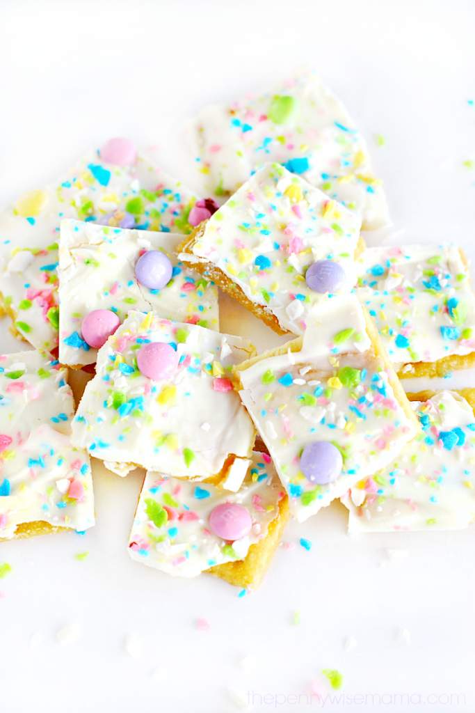 Easter Crack Saltine Cracker Toffee Recipe The PennyWiseMama