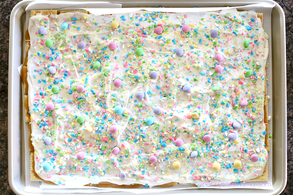 Easter Crack – Saltine Toffee Recipe