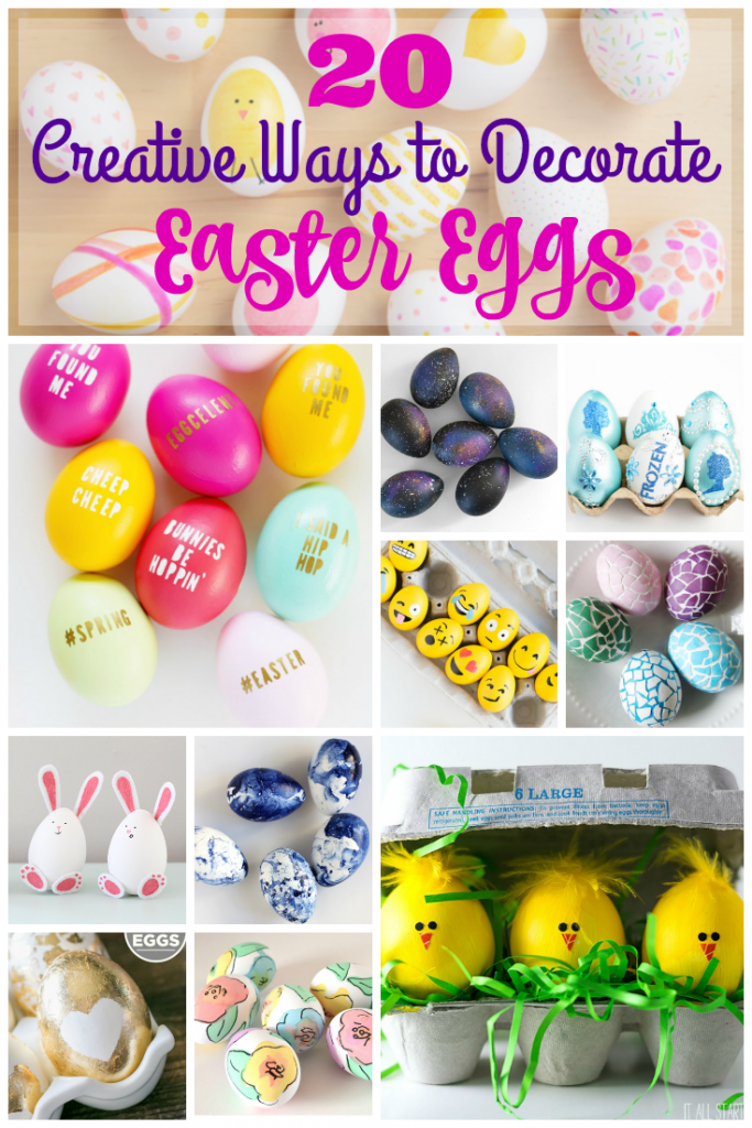 20 Creative Ways to Decorate Easter Eggs