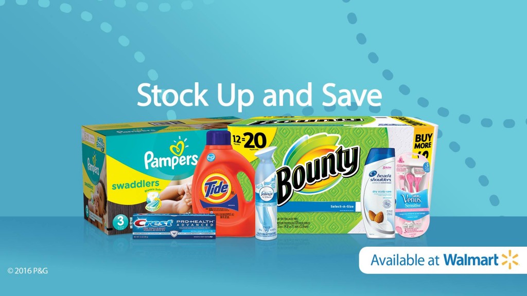 Stock Up & Save on P&G Everyday Essentials this Spring