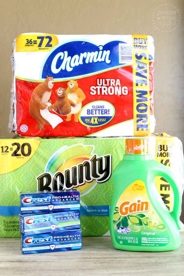 Stock Up & Save on P&G Everyday Essentials this Spring