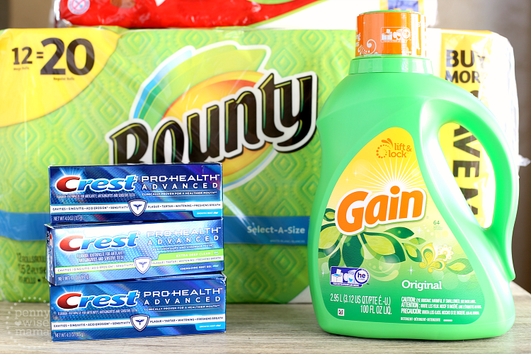 Stock Up & Save on P&G Everyday Essentials this Spring