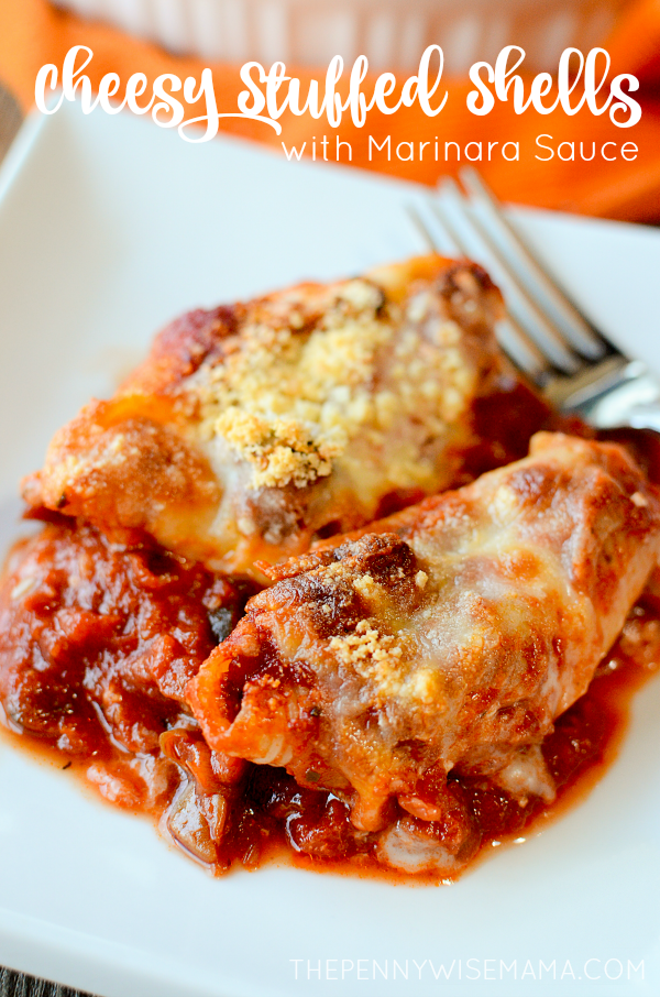 Stuffed Shells with Marinara Recipe