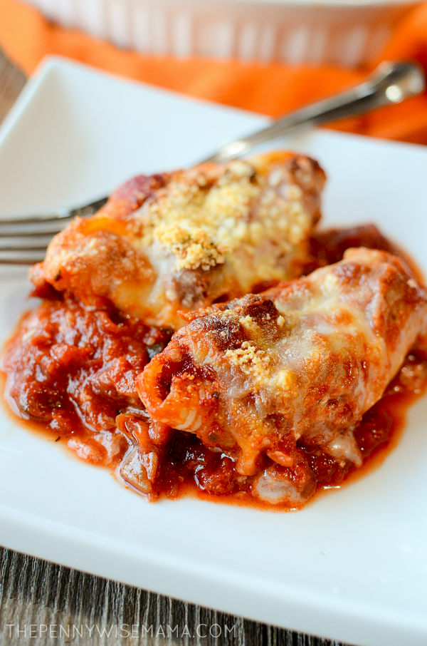 Stuffed Shells with Marinara Recipe