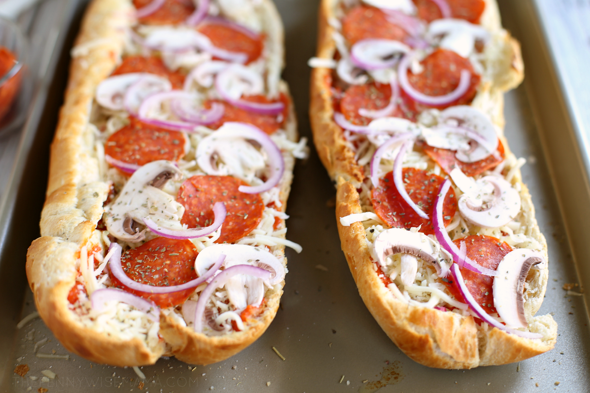 The Best French Bread Pizza {Recipe} - The PennyWiseMama