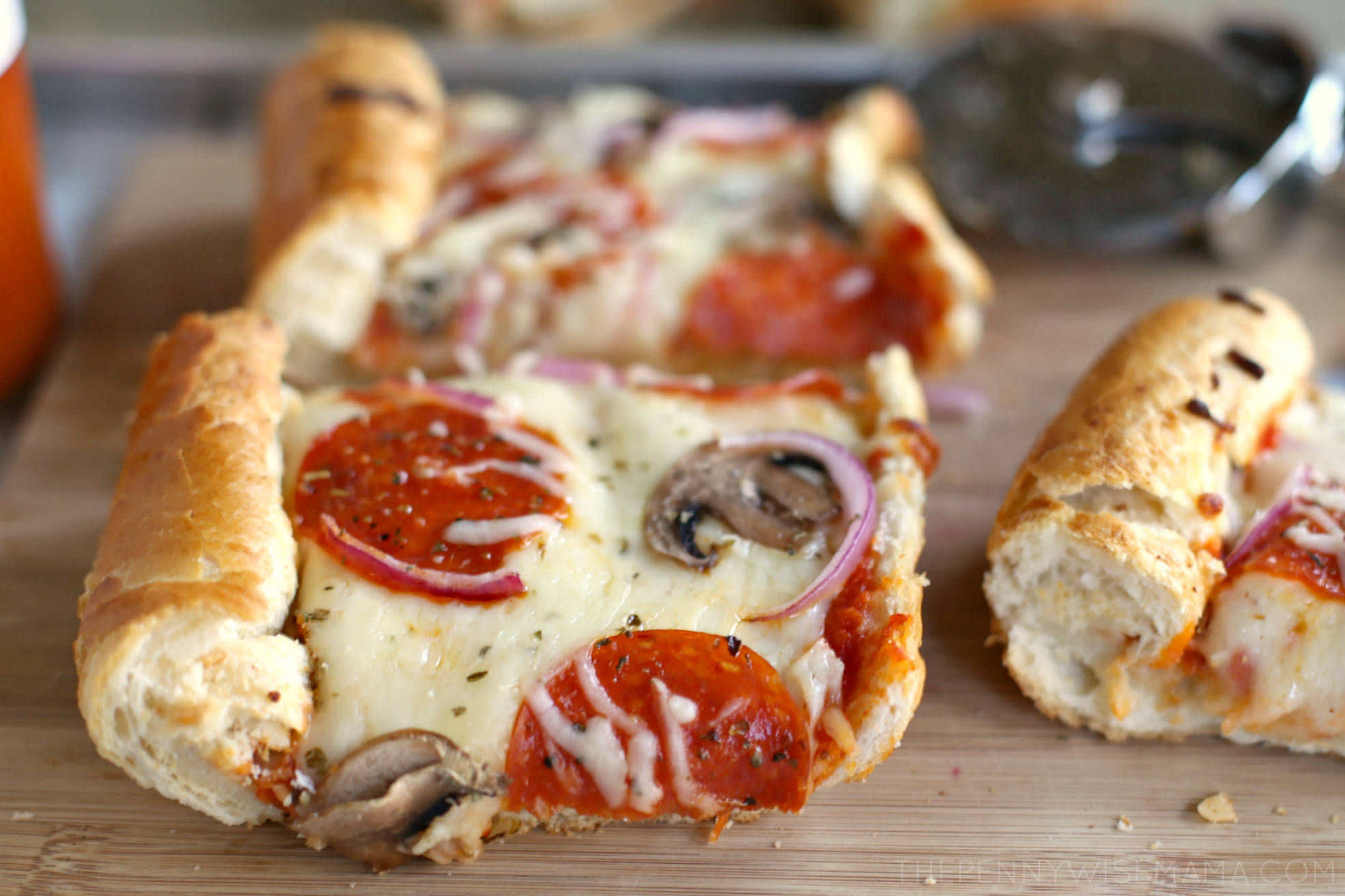 The BEST French Bread Pizza