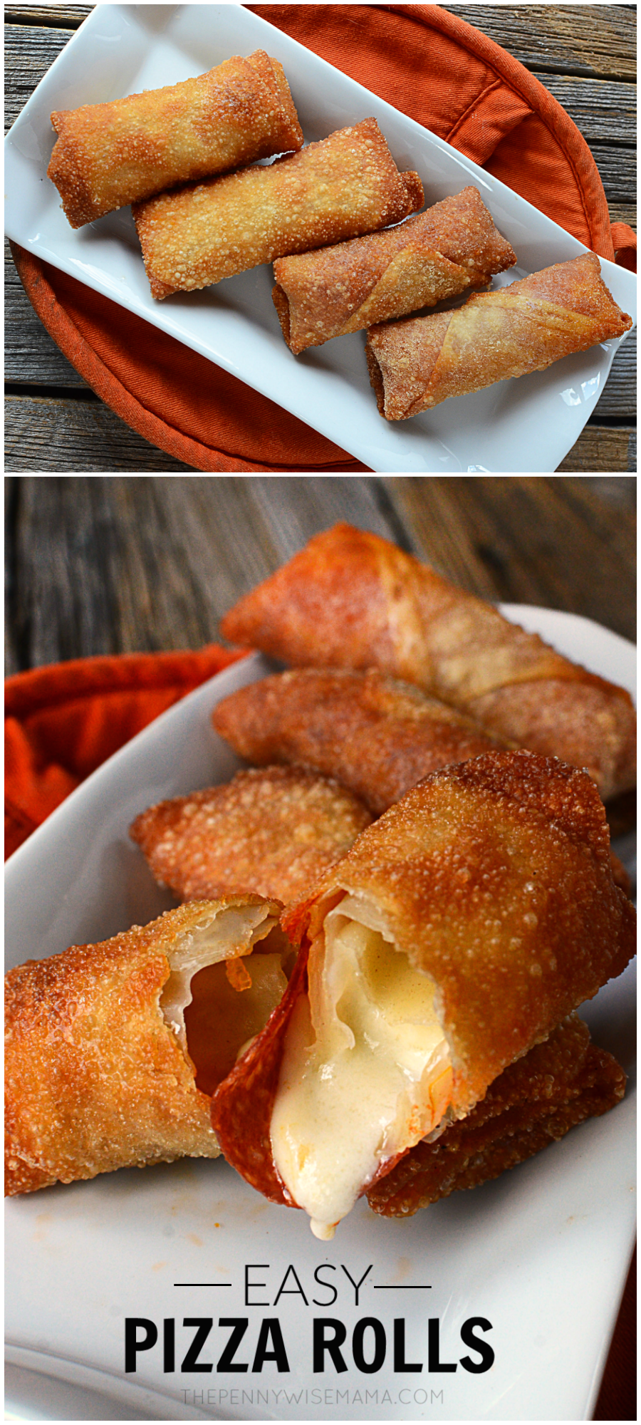 Easy Homemade Pizza Rolls - The PennyWiseMama