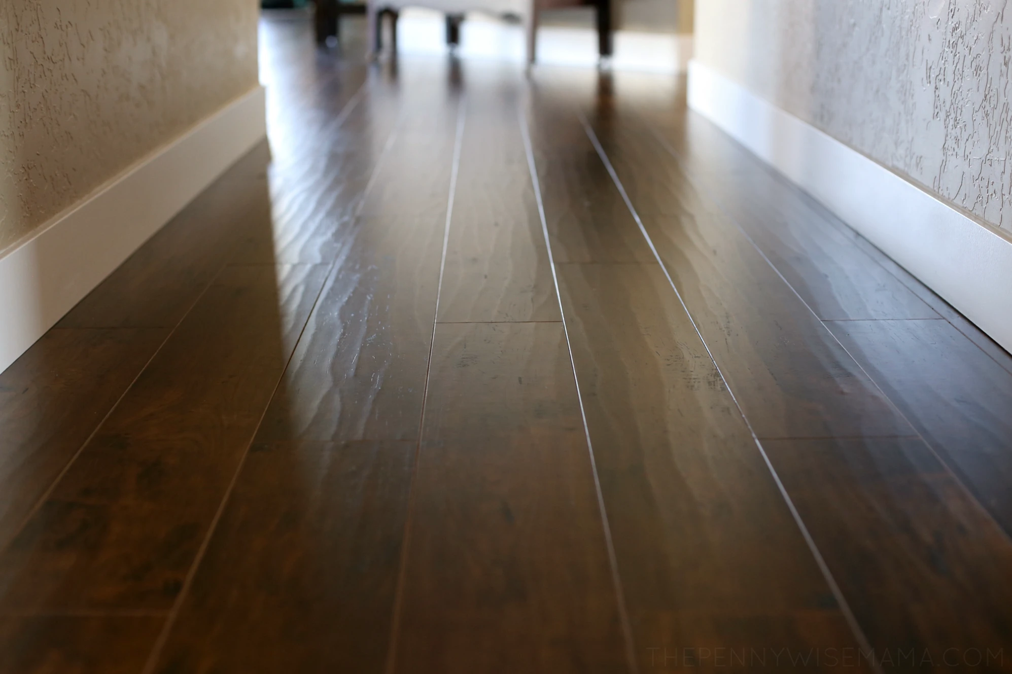 Diy Select Surfaces Laminate Flooring Our Big Reveal The Pennywisemama