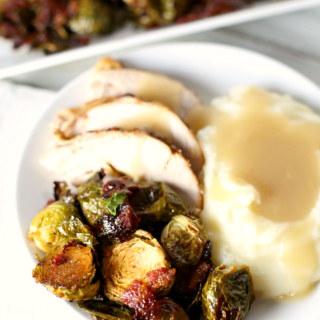 Maple Bacon Brussels Sprouts
