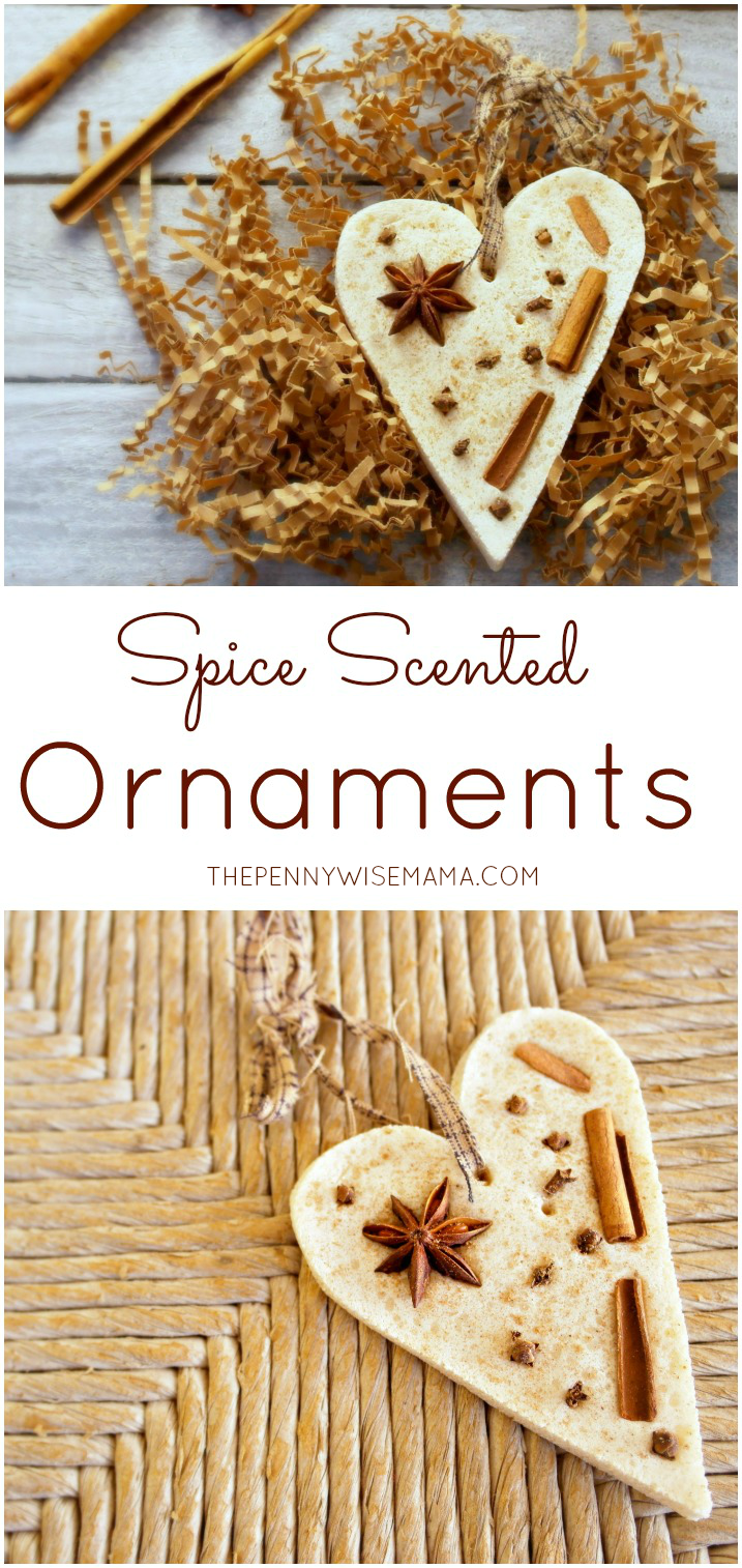 DIY Spice Sented Ornaments - fun craft for kids!