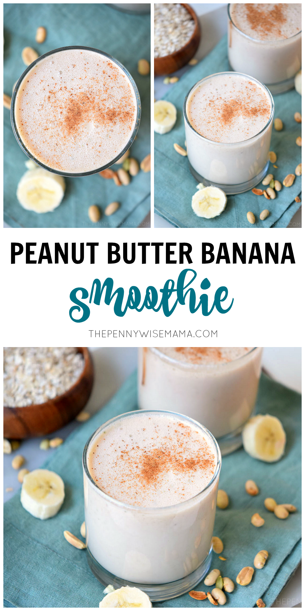 Peanut Butter Banana Smoothie Recipe