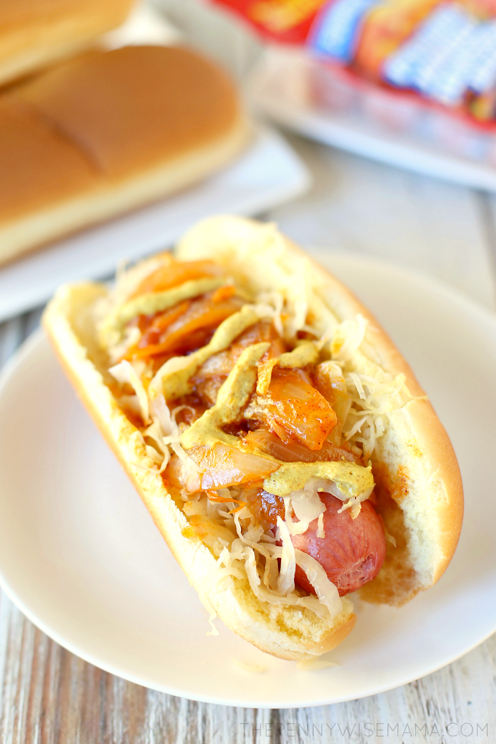 Best Hot Dogs and Bratwurst with Sauerkraut and Relish Recipe