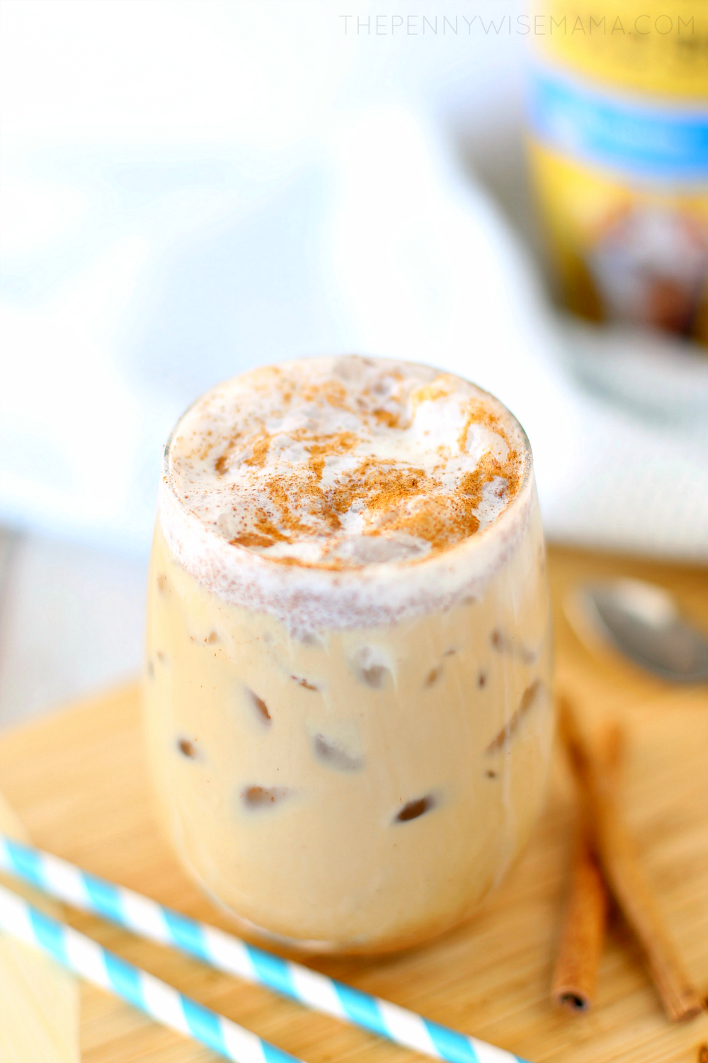 iced vanilla latte