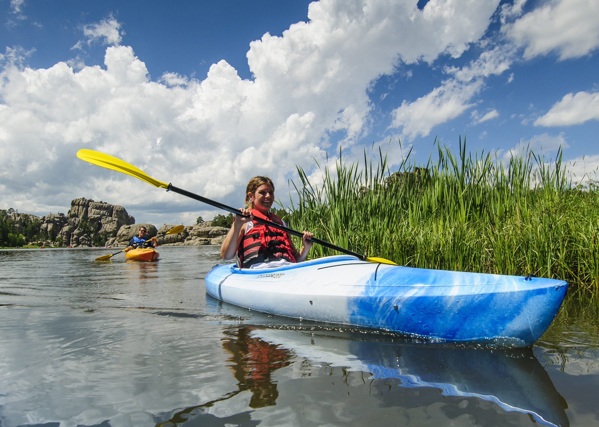 Kayaking at Custer State Park