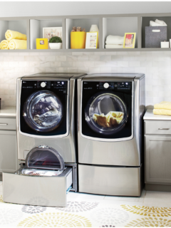 LG Front Load Washer with SideKick