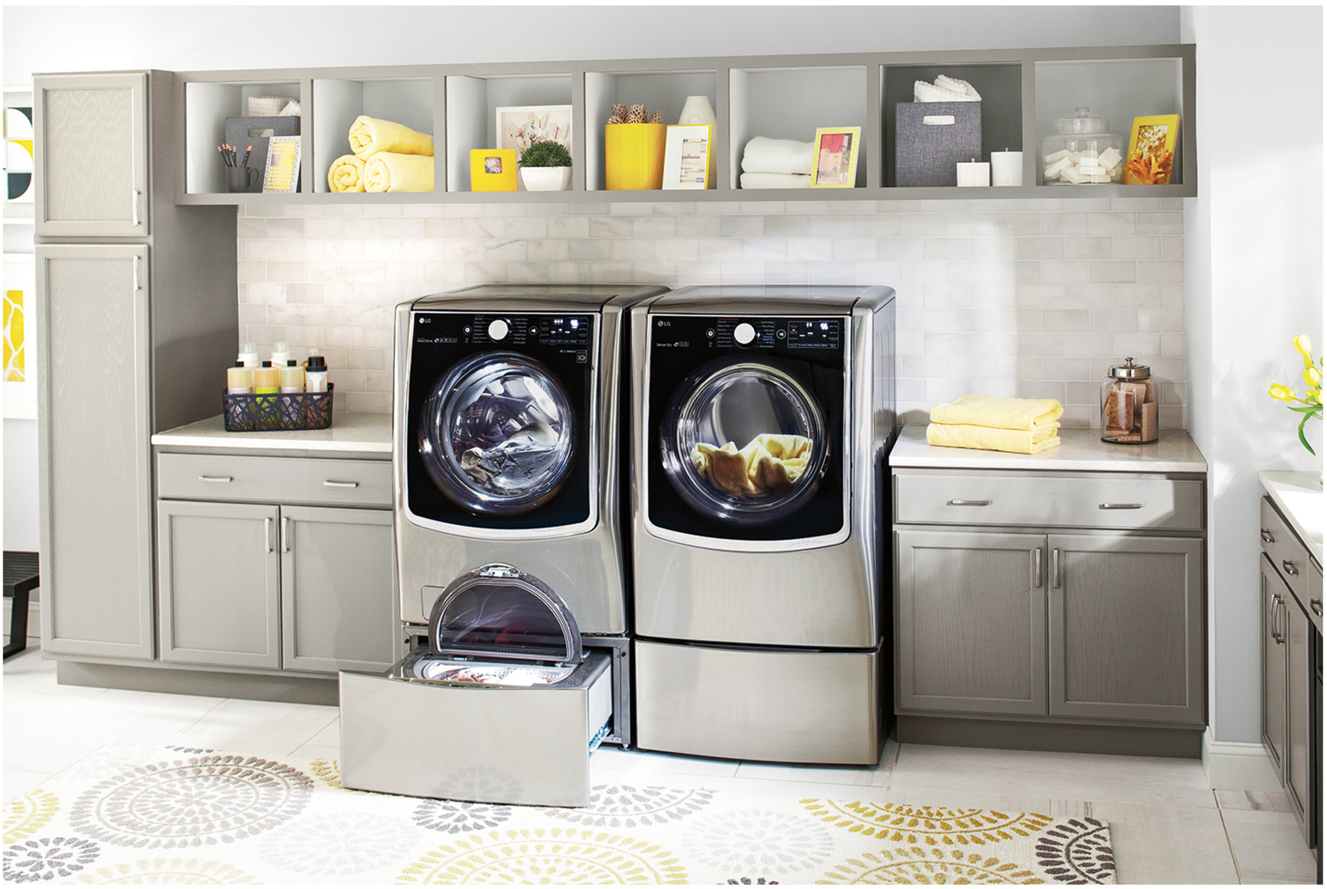 LG Front Load Washer with SideKick