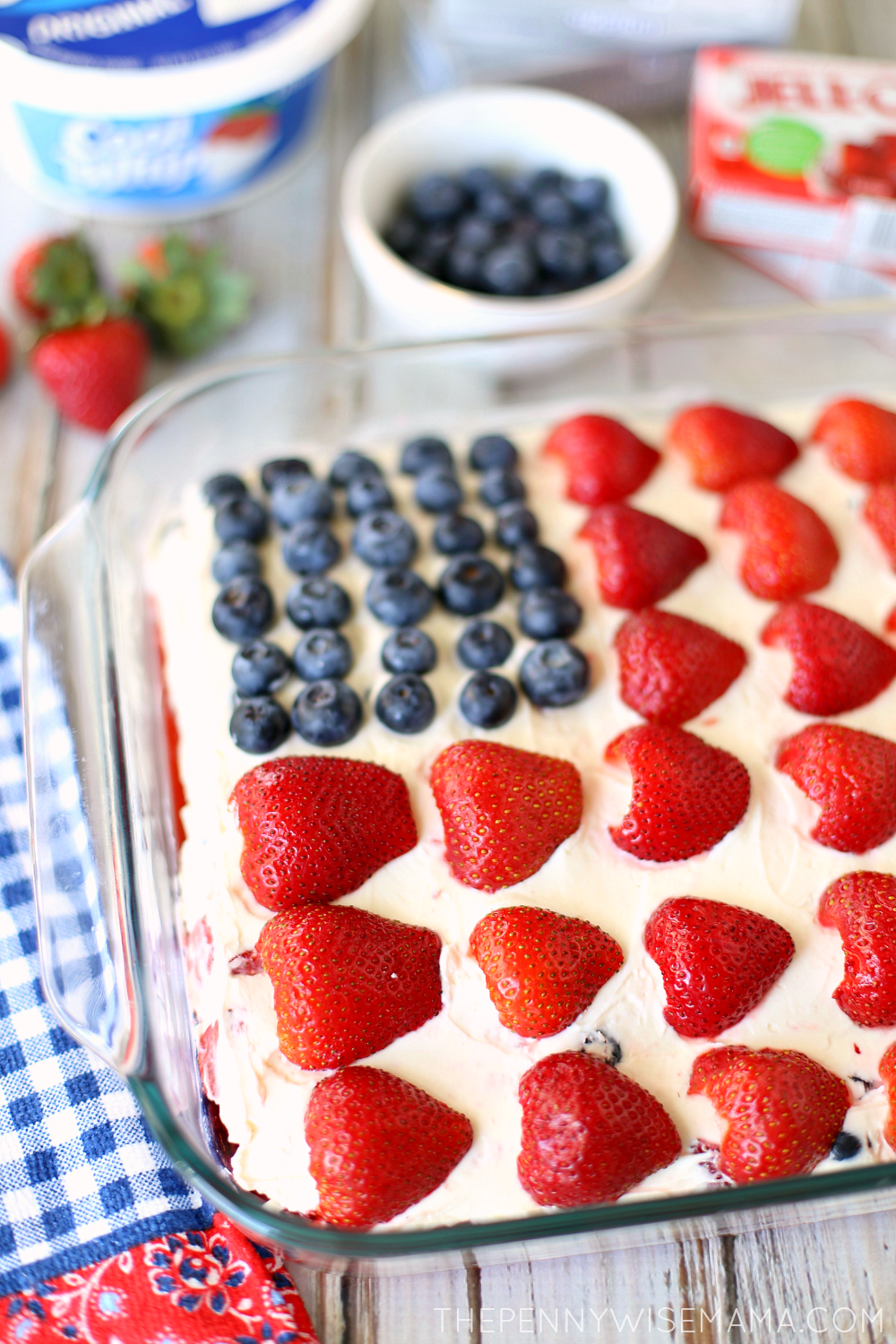 Wave Your Flag Cheesecake