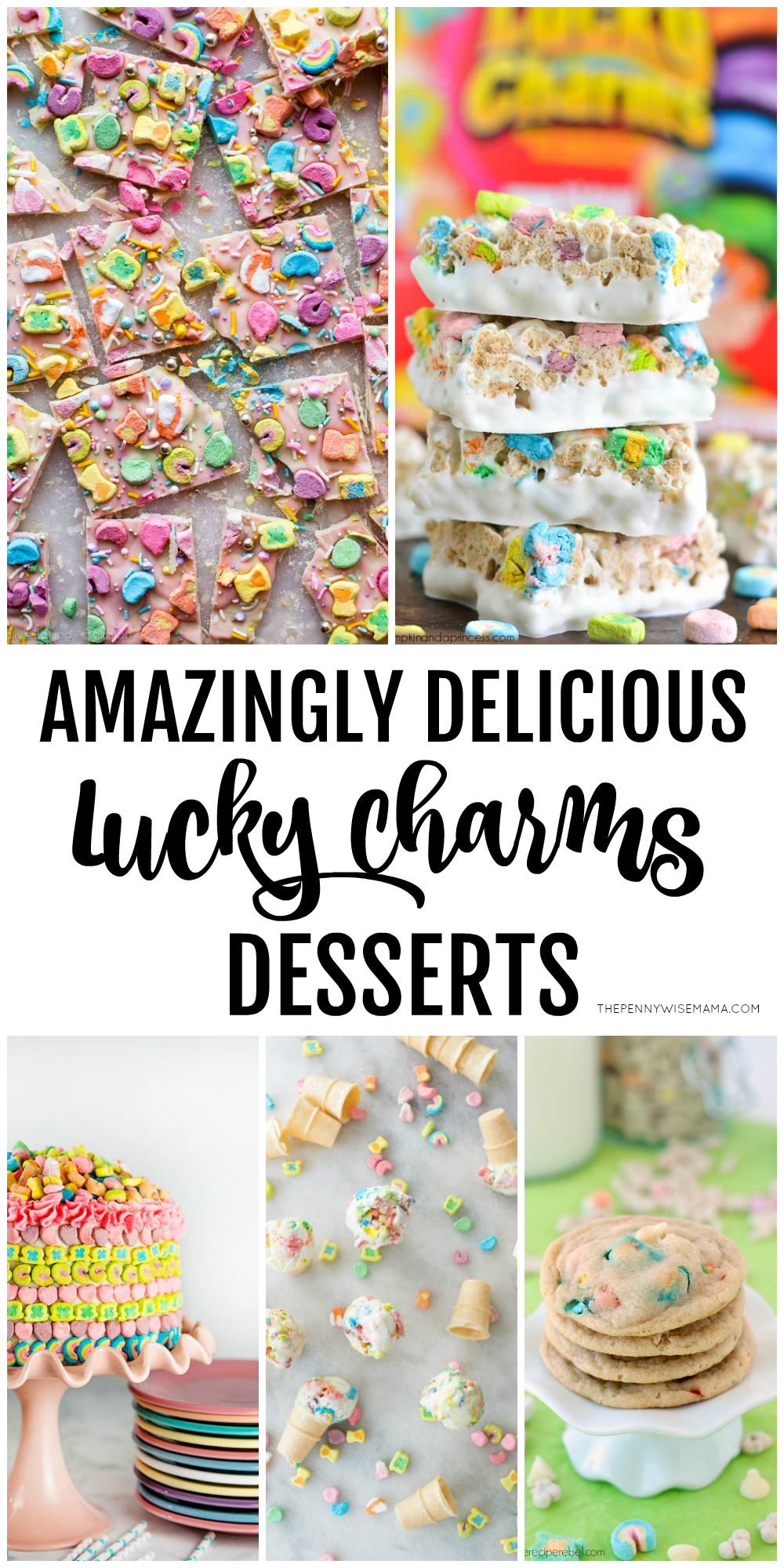 Amazingly Delicious Lucky Charms Desserts