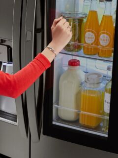 LG InstaView Door-In-Door Refrigerator at Best Buy