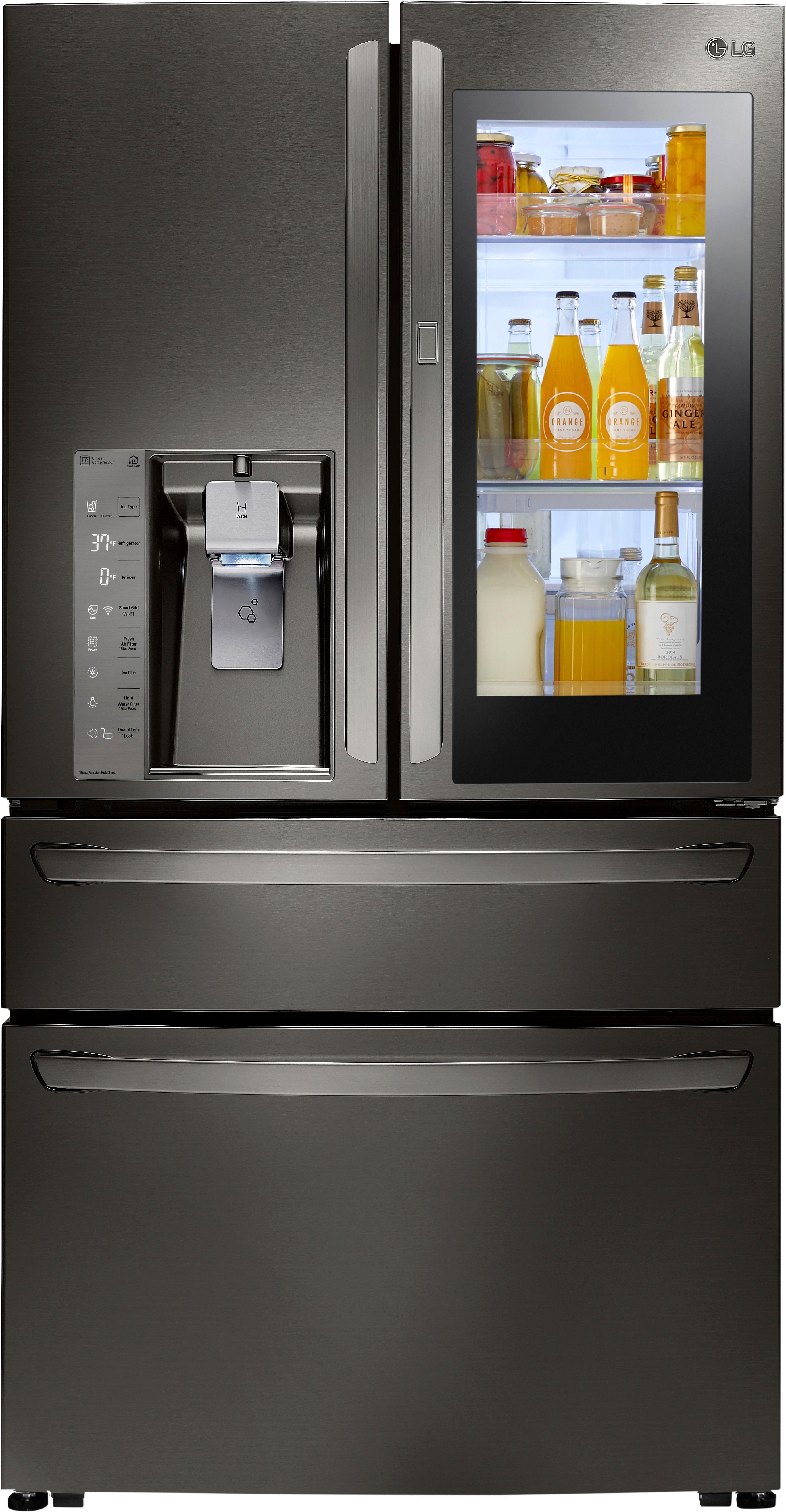 LG InstaView Door-In-Door Refrigerator at Best Buy