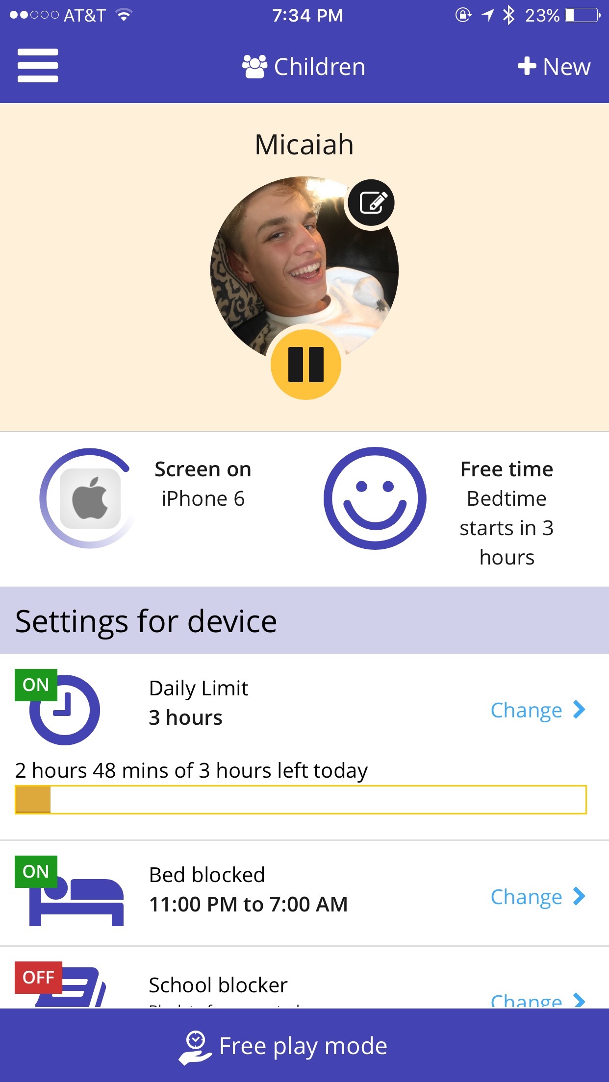 Screen Time App