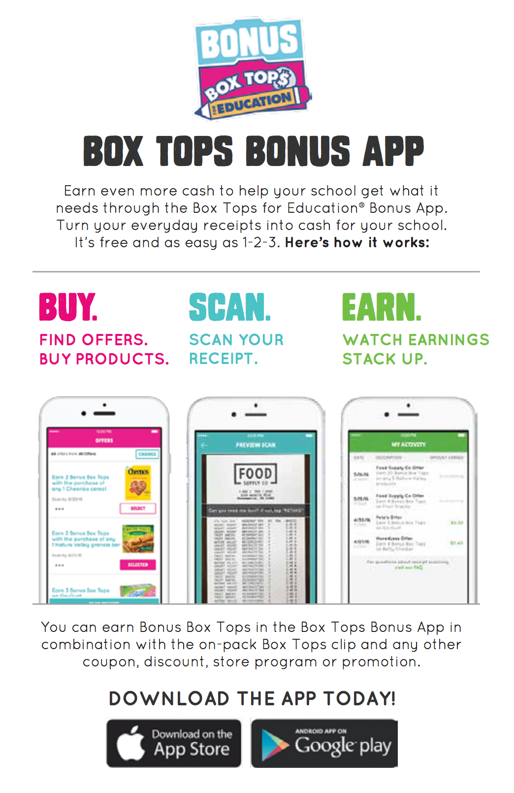 Box Tops for Education App