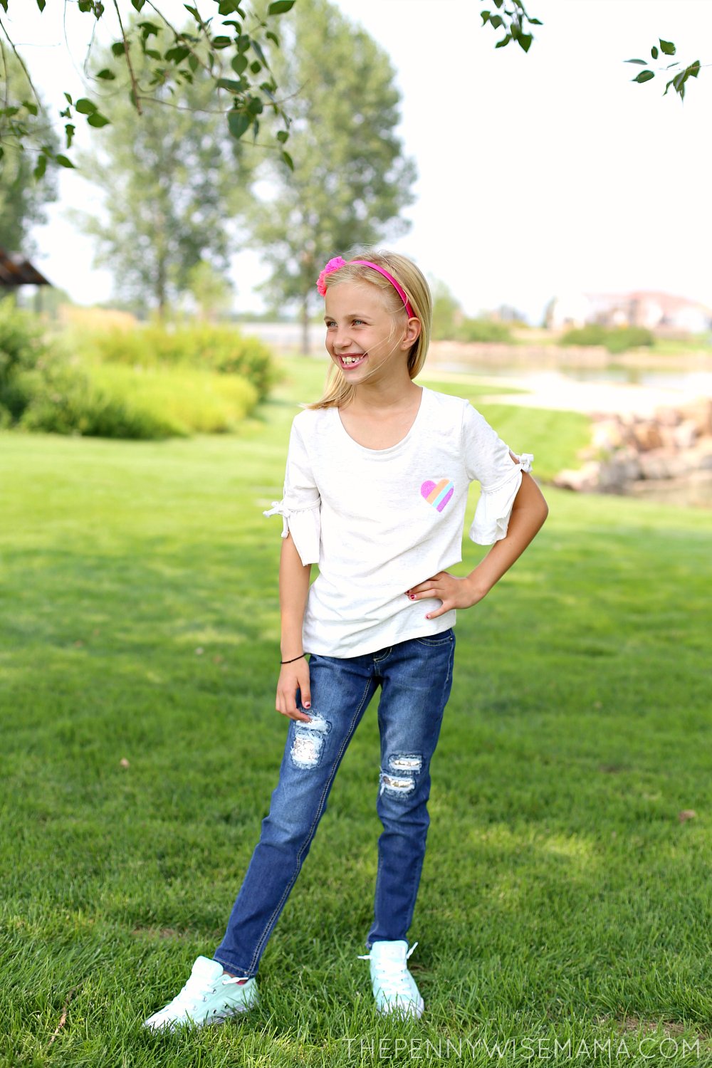 Girls hot sale jeans kohls