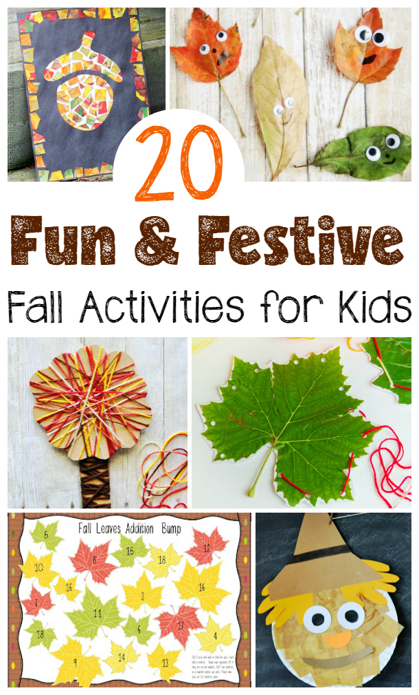 20 Fun & Festive Fall Activities for Kids