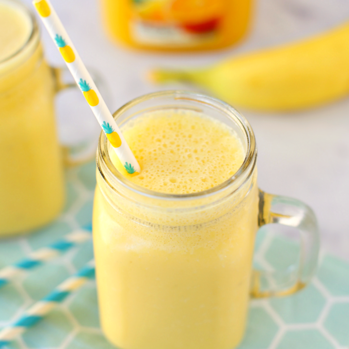 Mango Orange Banana Cold Buster Smoothie - simple & delicious recipe!