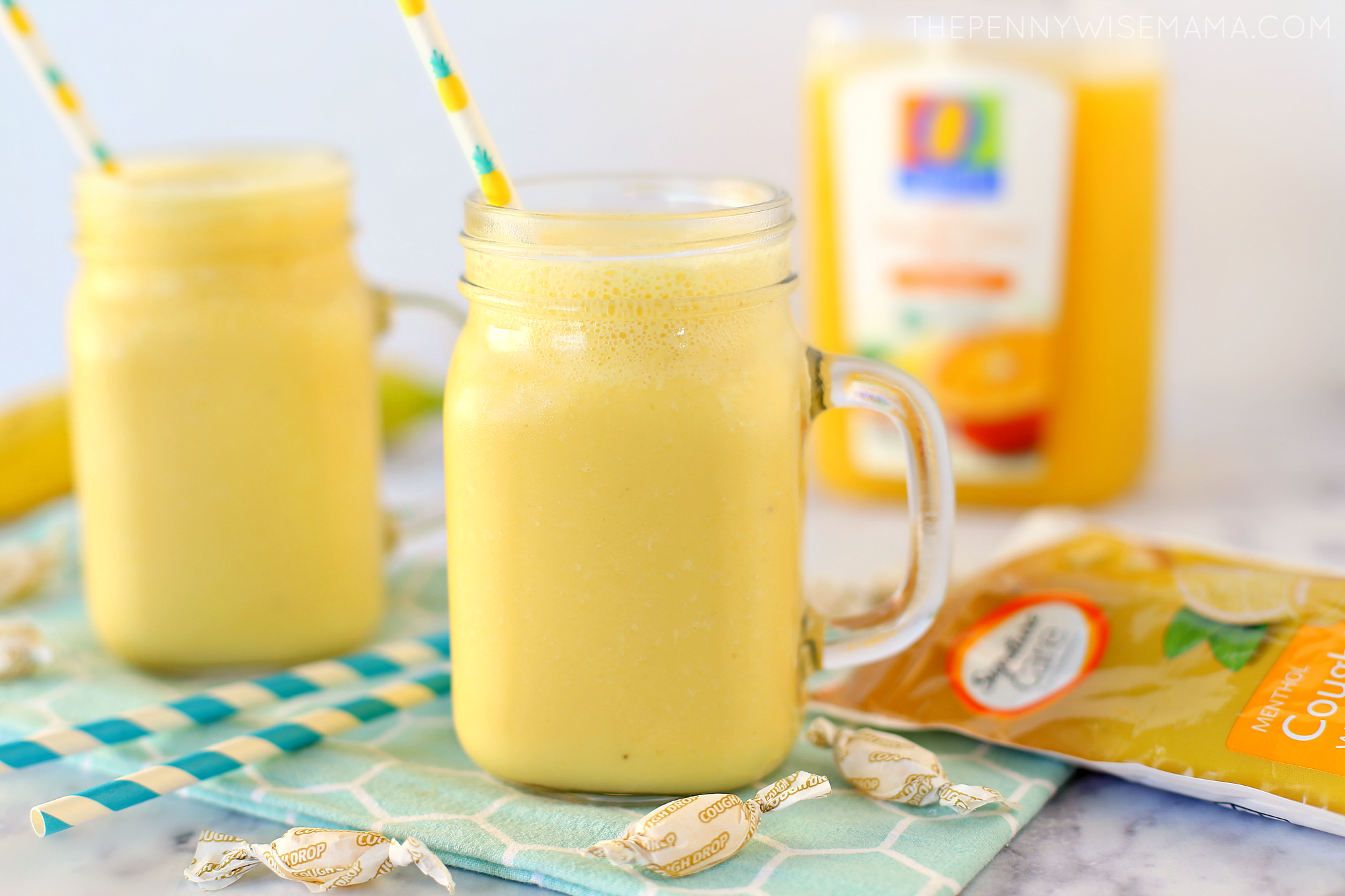 Mango Orange Banana Smoothie