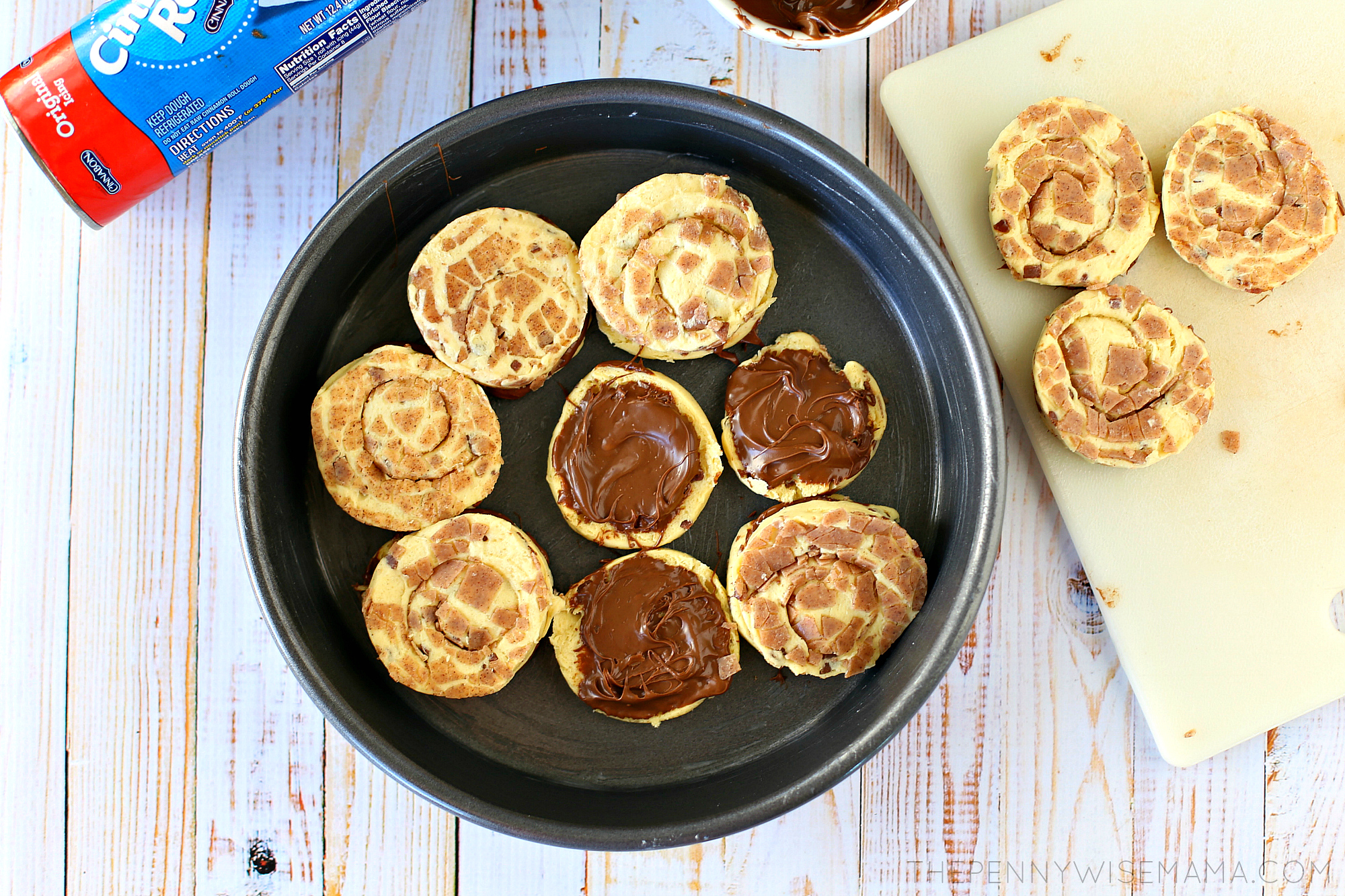 Chocolate Hazelnut Cinnamon Rolls Recipe