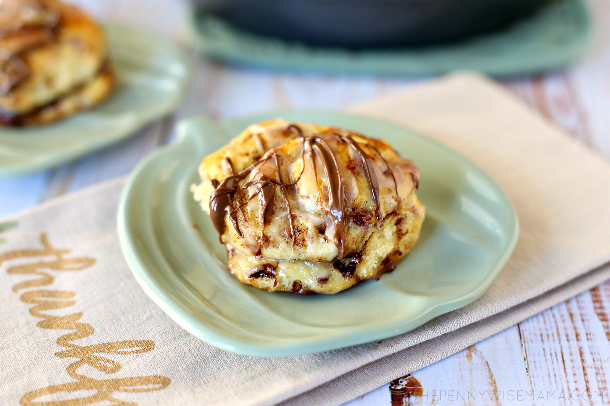 Nutella Chocolate Hazelnut Cinnamon Rolls