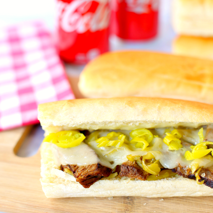 The Best Slow Cooker Coca-Cola Hot Beef Sandwiches Recipe