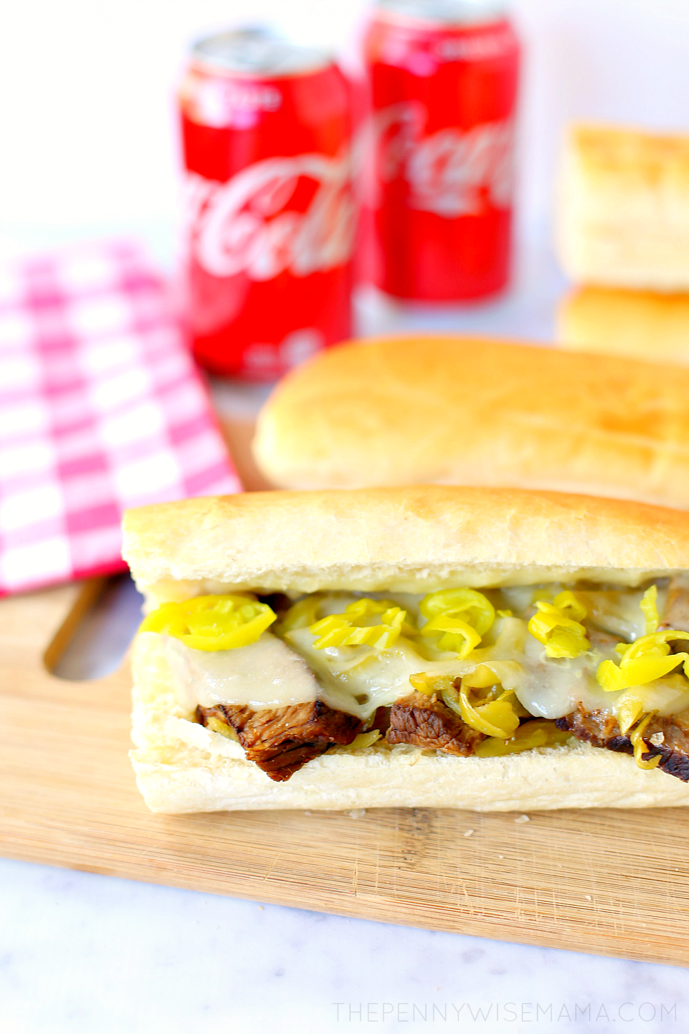 The Best Slow Cooker Coca-Cola Hot Beef Sandwiches Recipe