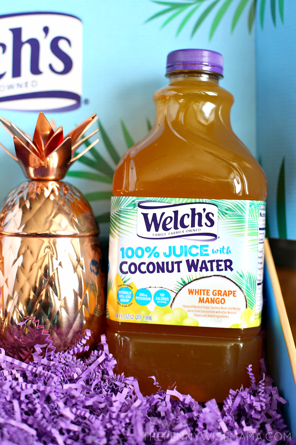 Welch's 100% Juice with Coconut Water - White Grape Mango