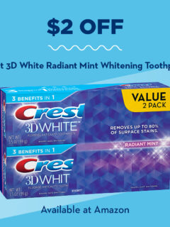 $2 off Crest 3D White Coupon