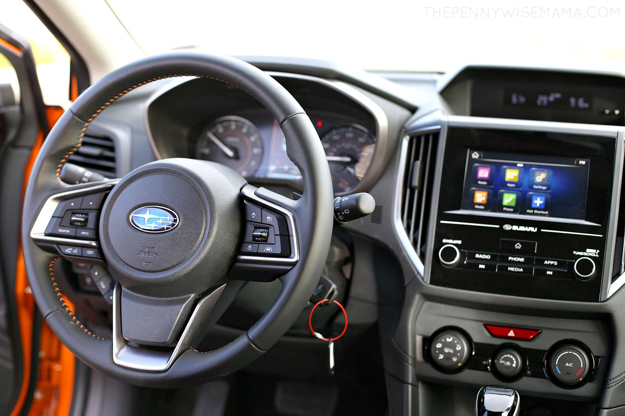 Interior of Trunk Space in 2018 Subaru Crosstrek