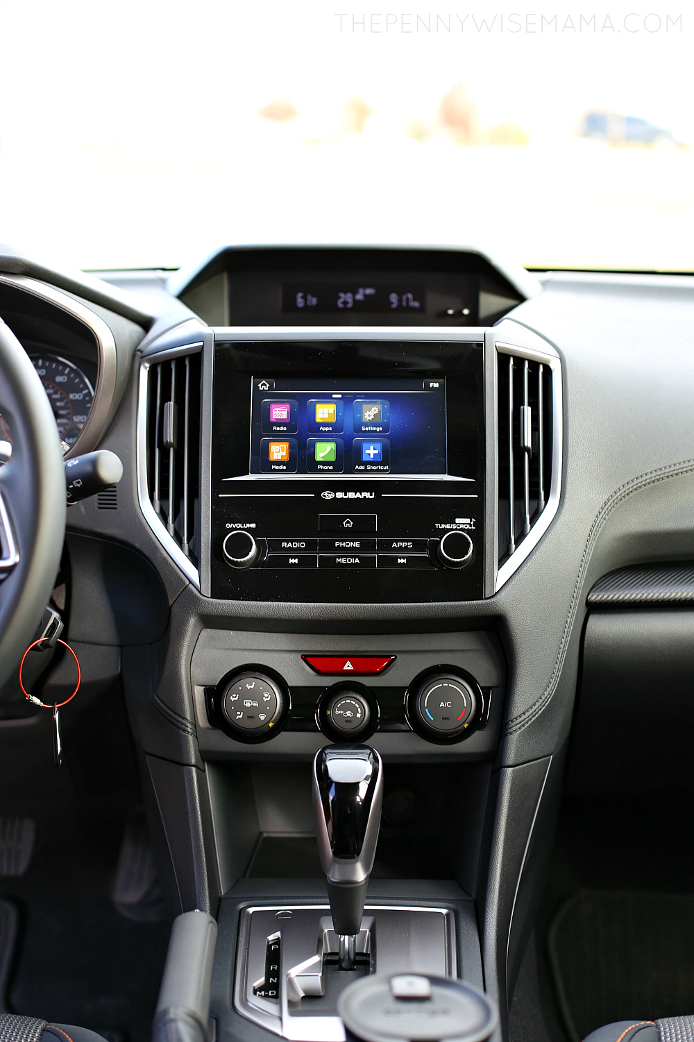 Interior of Trunk Space in 2018 Subaru Crosstrek