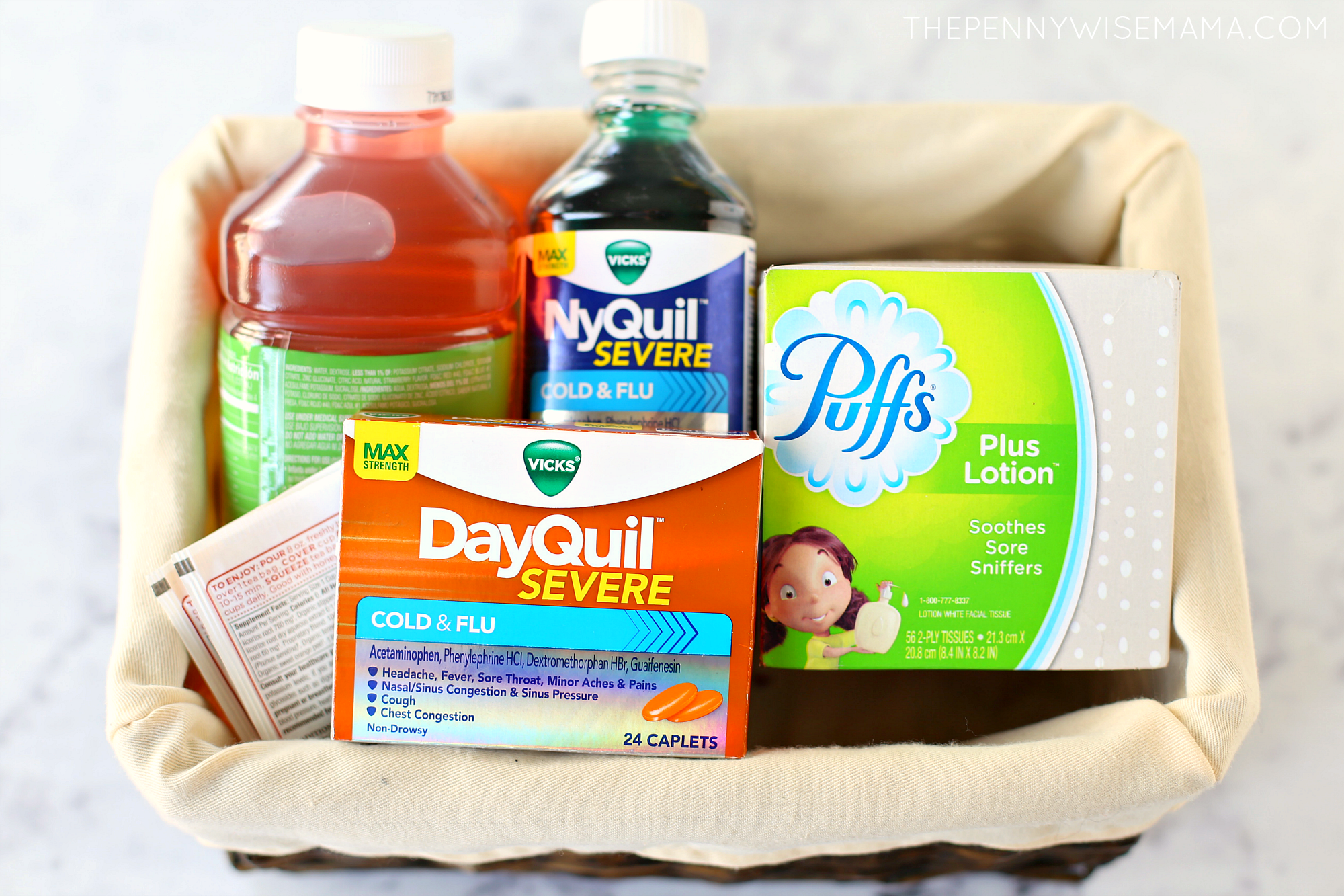 Flu "Get Well" Package