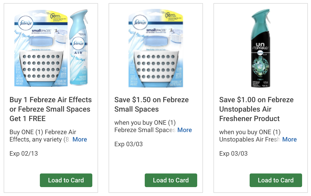 Save Money with Febreze Printable Coupons