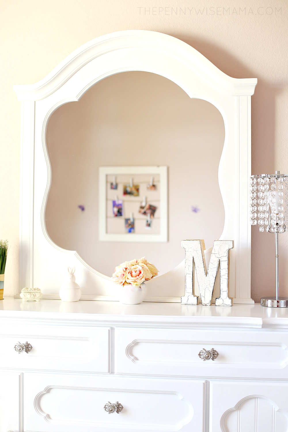 Pretty Tween Girl Room - Adrian Dresser from American Furniture Warehouse