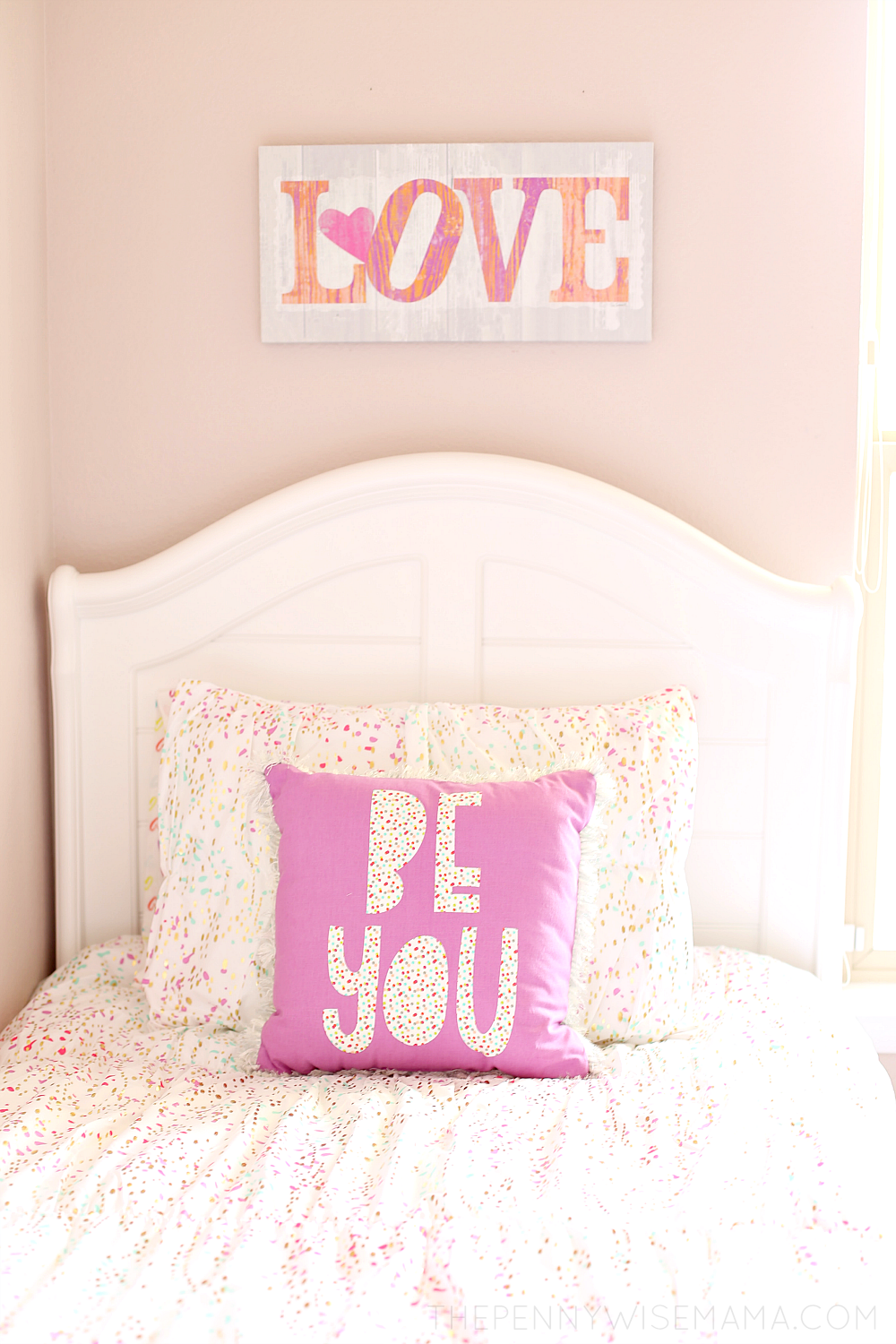Tween Girl Bedroom Ideas - Adrian Sleigh Bed from American Furniture Warehouse