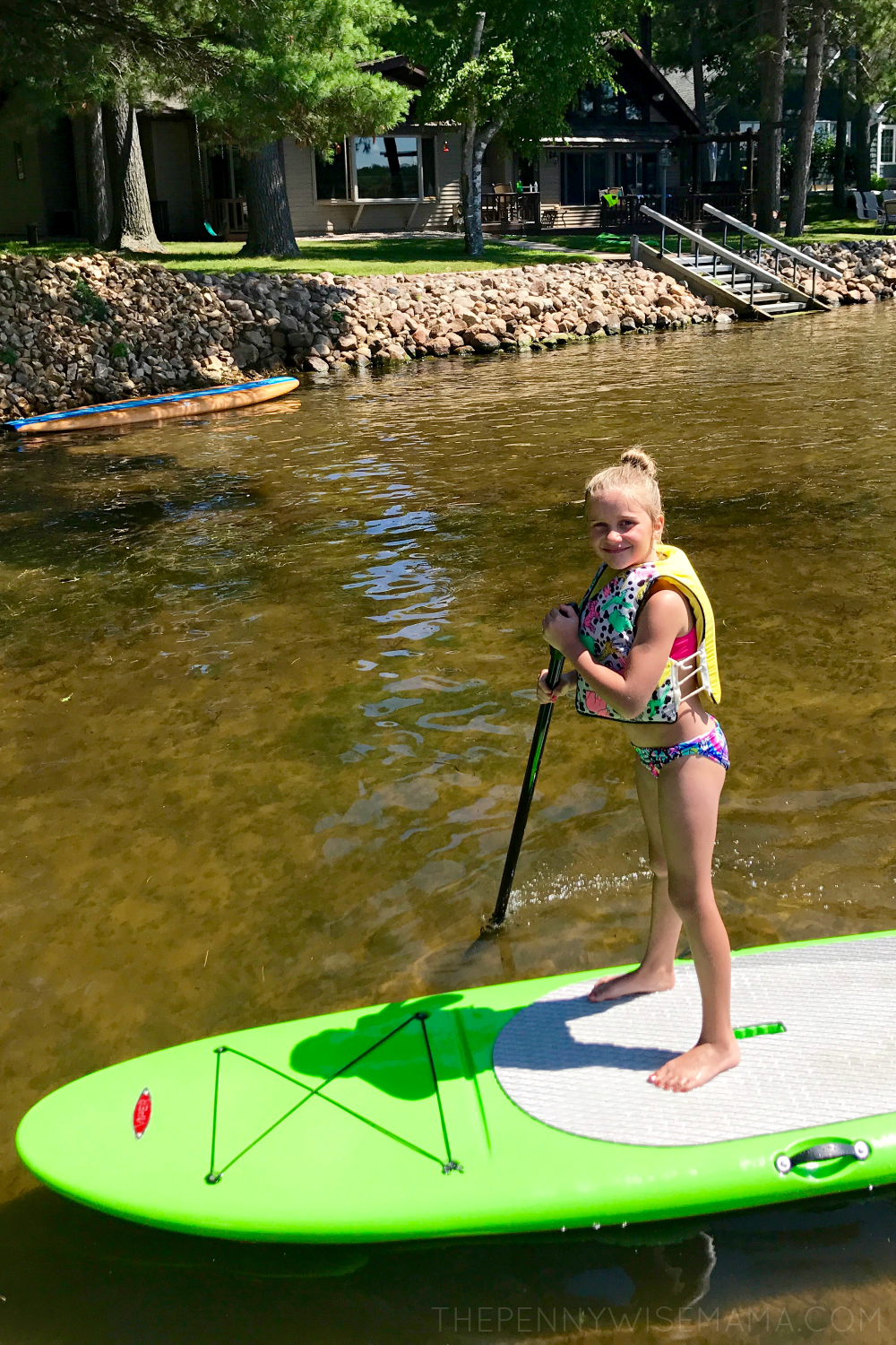 Playing at the Lake