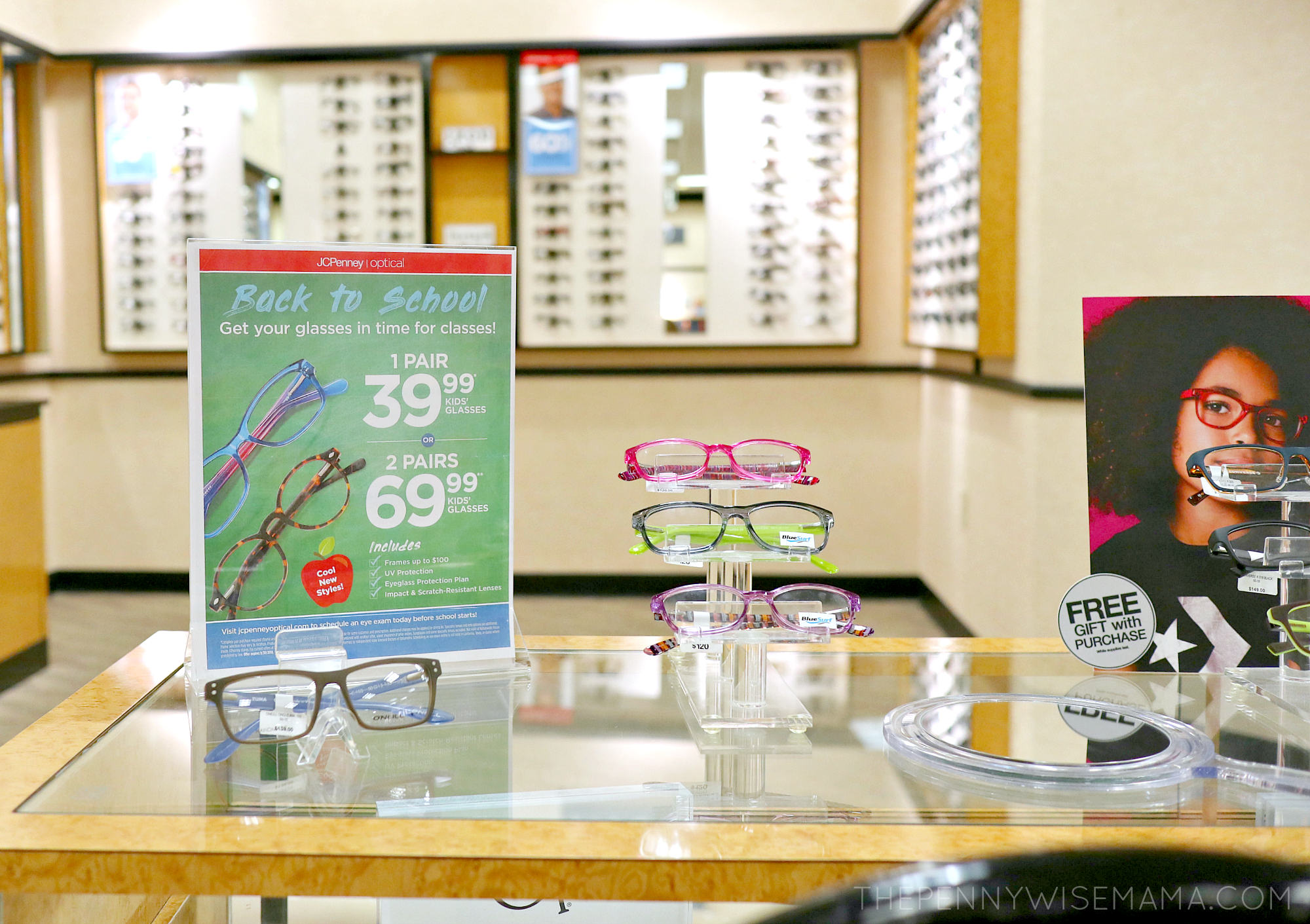 JCPenney Optical Back to School Sale – Kids Glasses Just $39.99!