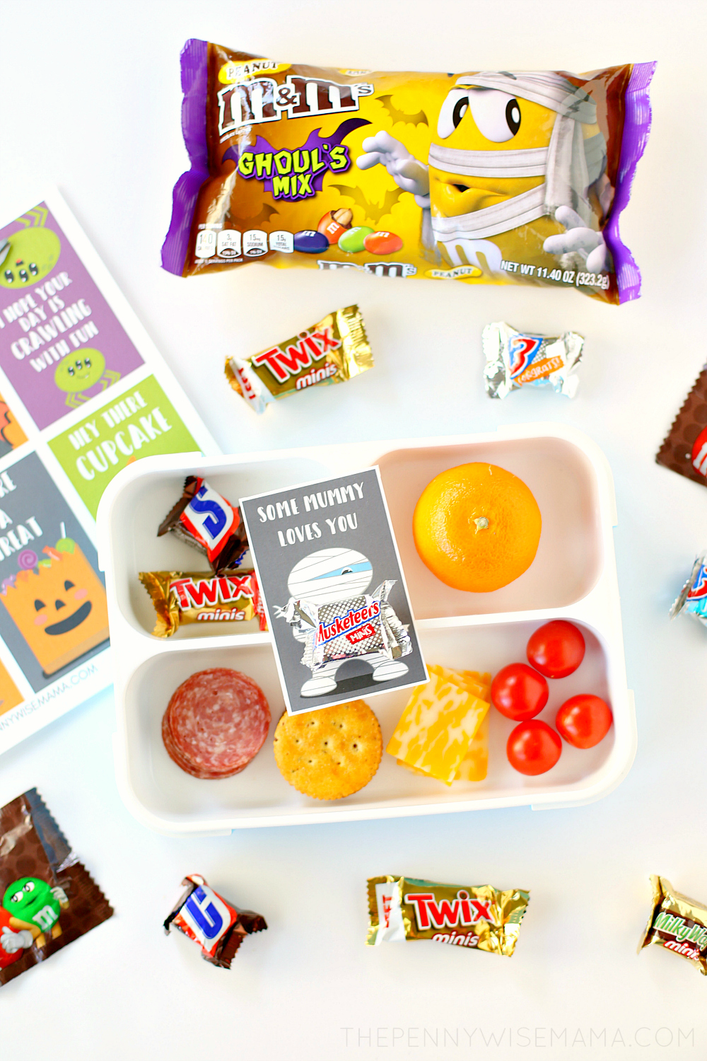 Free Printable Halloween Lunch Box Notes - Halloween Printables