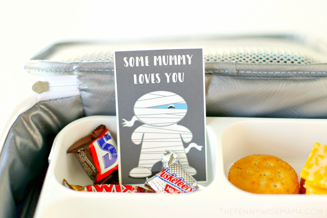 Cute Halloween Lunch Box Notes Free Printable - The PennyWiseMama