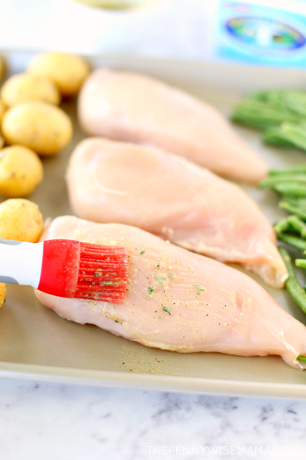 Lemon Garlic Herb Sheet Pan Chicken 