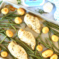 Lemon Garlic Herb Sheet Pan Chicken