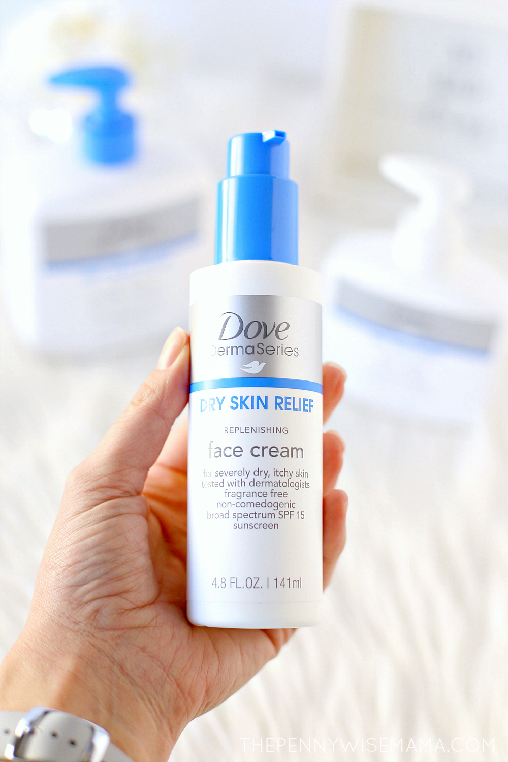 Relieve Dry Skin with New Dove DermaSeries Skincare Line - The PennyWiseMama