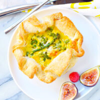 Parmesan and Asparagus Breakfast Souffle Recipe